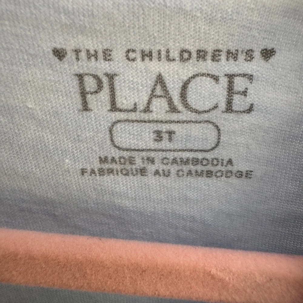 🎊HP🎉 NWOT The Children's Place 3T Girls Blue Nana’s Little Sunshine Tee Shirt